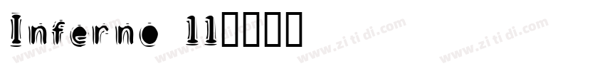Inferno 11字体转换
